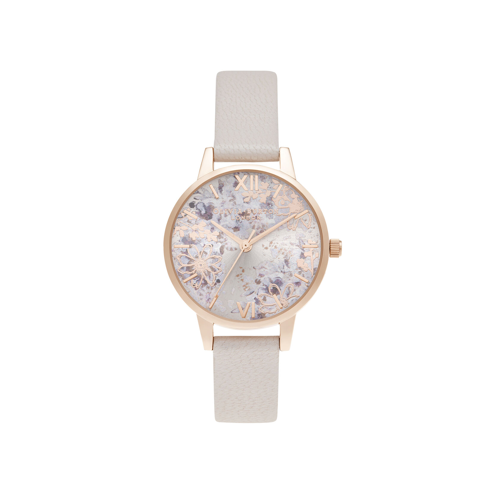 Abstract Floral Women's Watch. 30mm