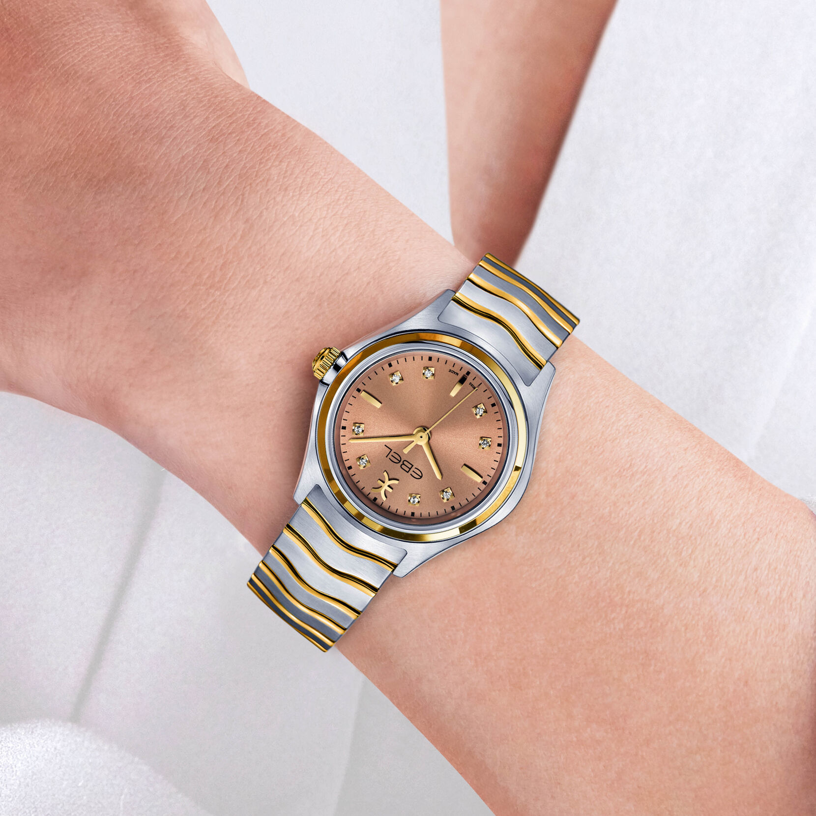 Diamond Wave Women's Watch, 30mm