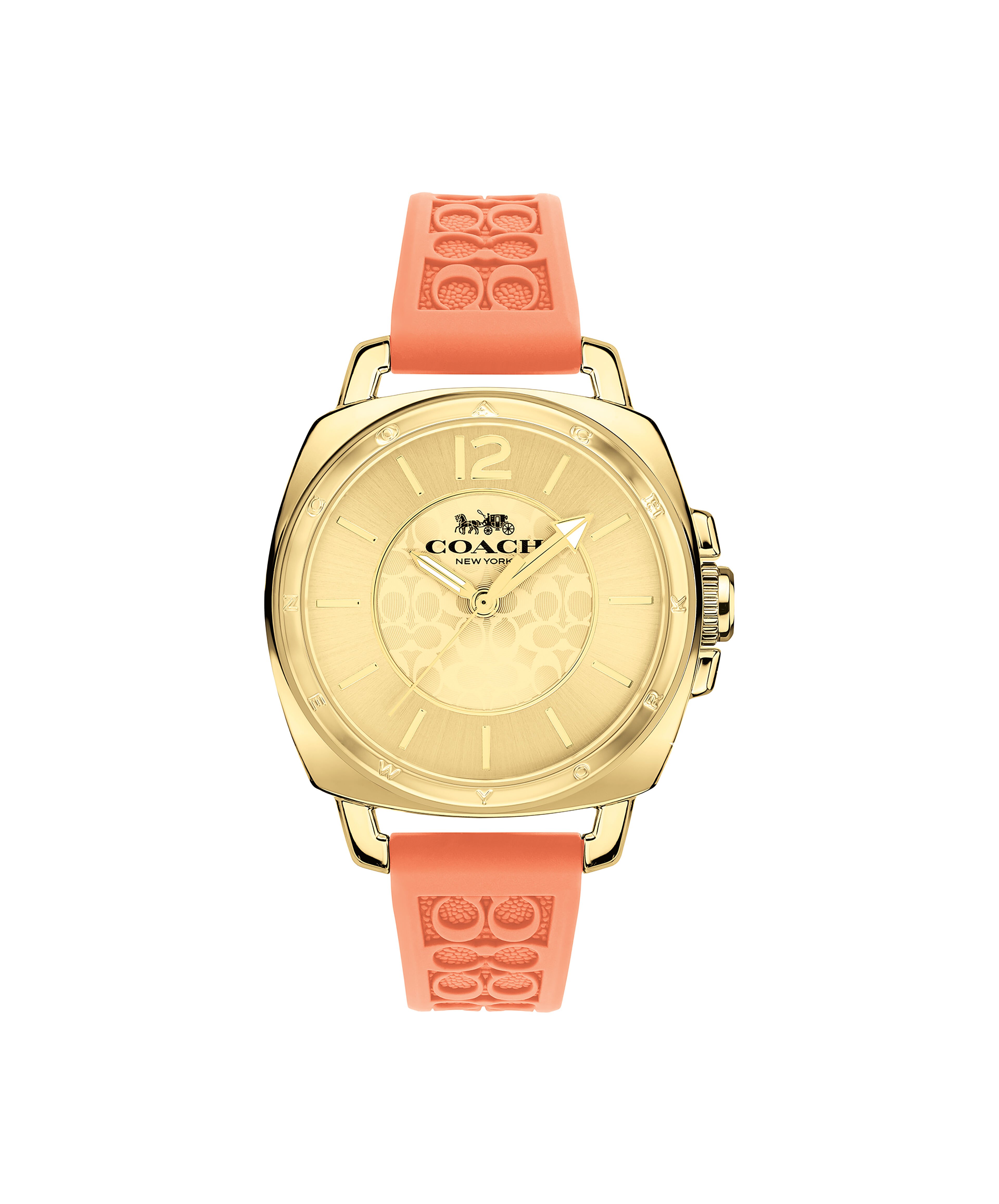 Coach rubber watch top