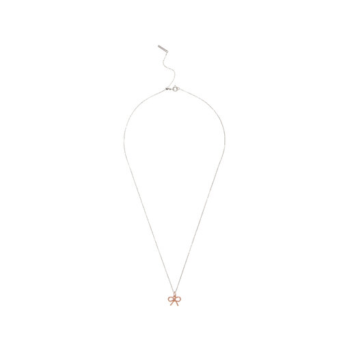 Vintage Bow Charm Women's Necklace