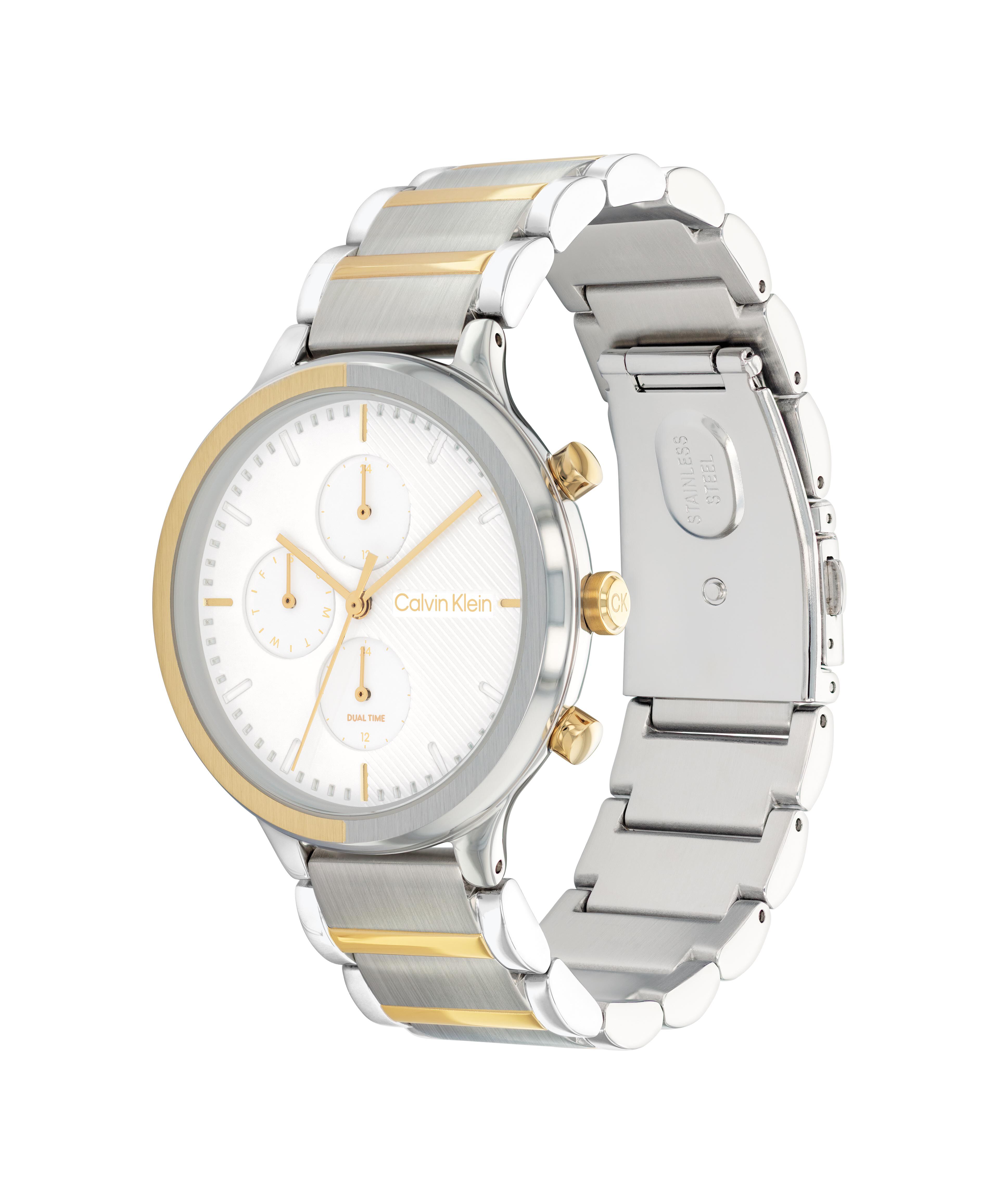 Calvin Klein Chronograph Two Tone Bracelet Watch