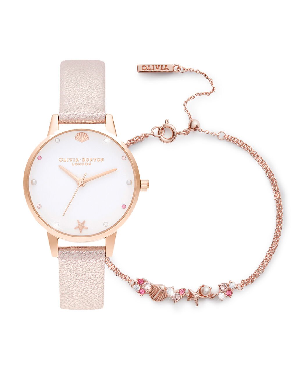 Sparkle Women s Watch Bracelet Gift Set 30mm
