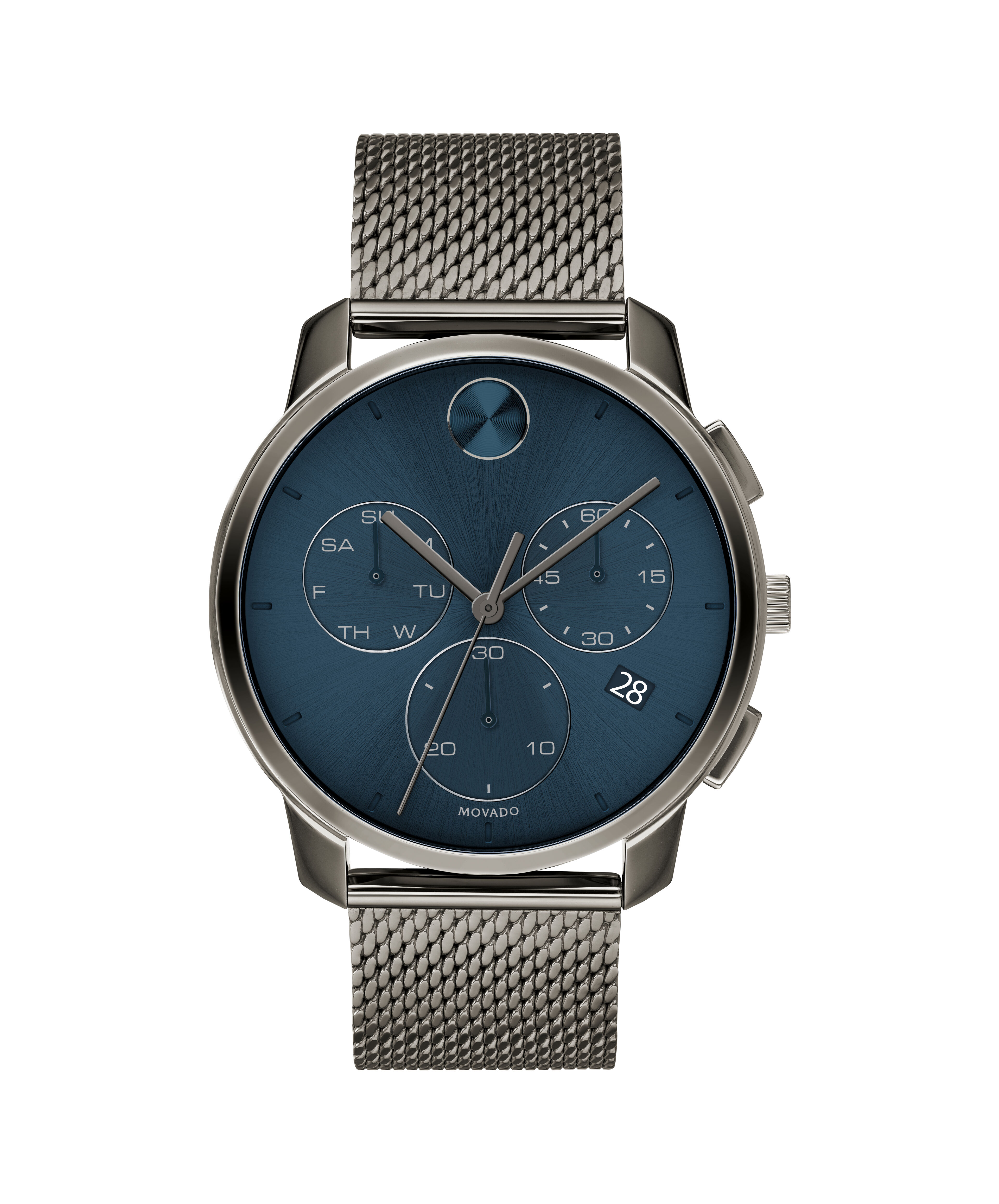 Movado bold blue chronograph on sale