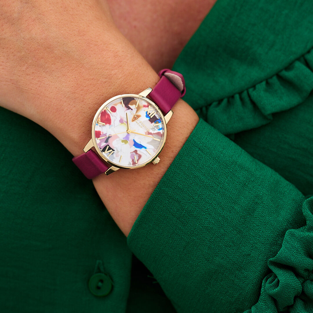 Olivia burton vegan watch strap outlet
