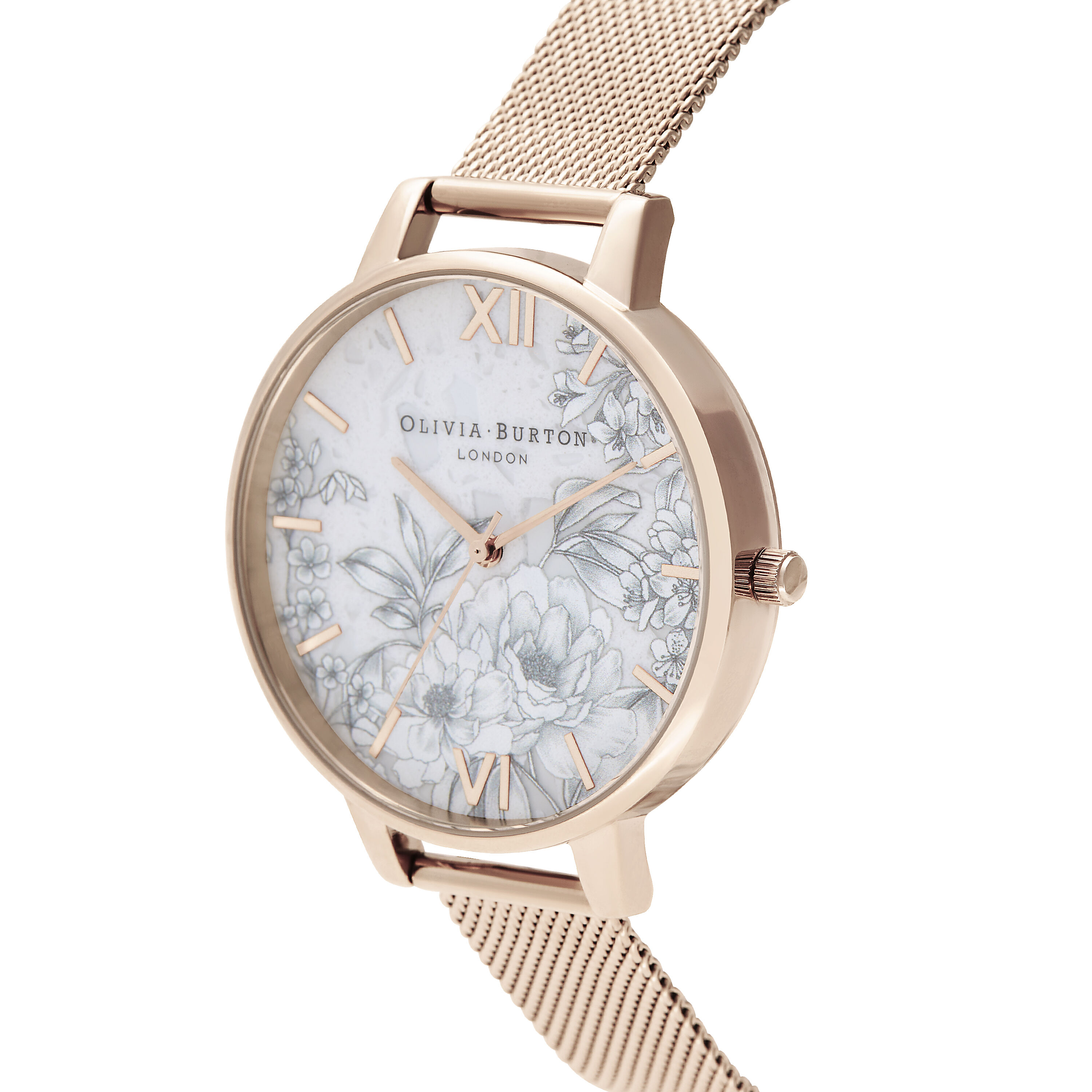 Terrazzo Florals Women's Watch, 34mm