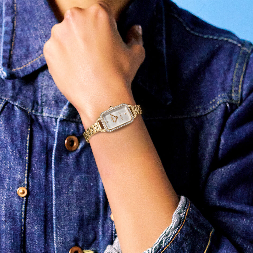 ★シンプルなスクエアが人気★COACH Ludlow Watch 17mm Coach | Movado Company Store | Coach Ludlow Women's Watch