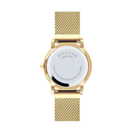 Engraved movado watch top