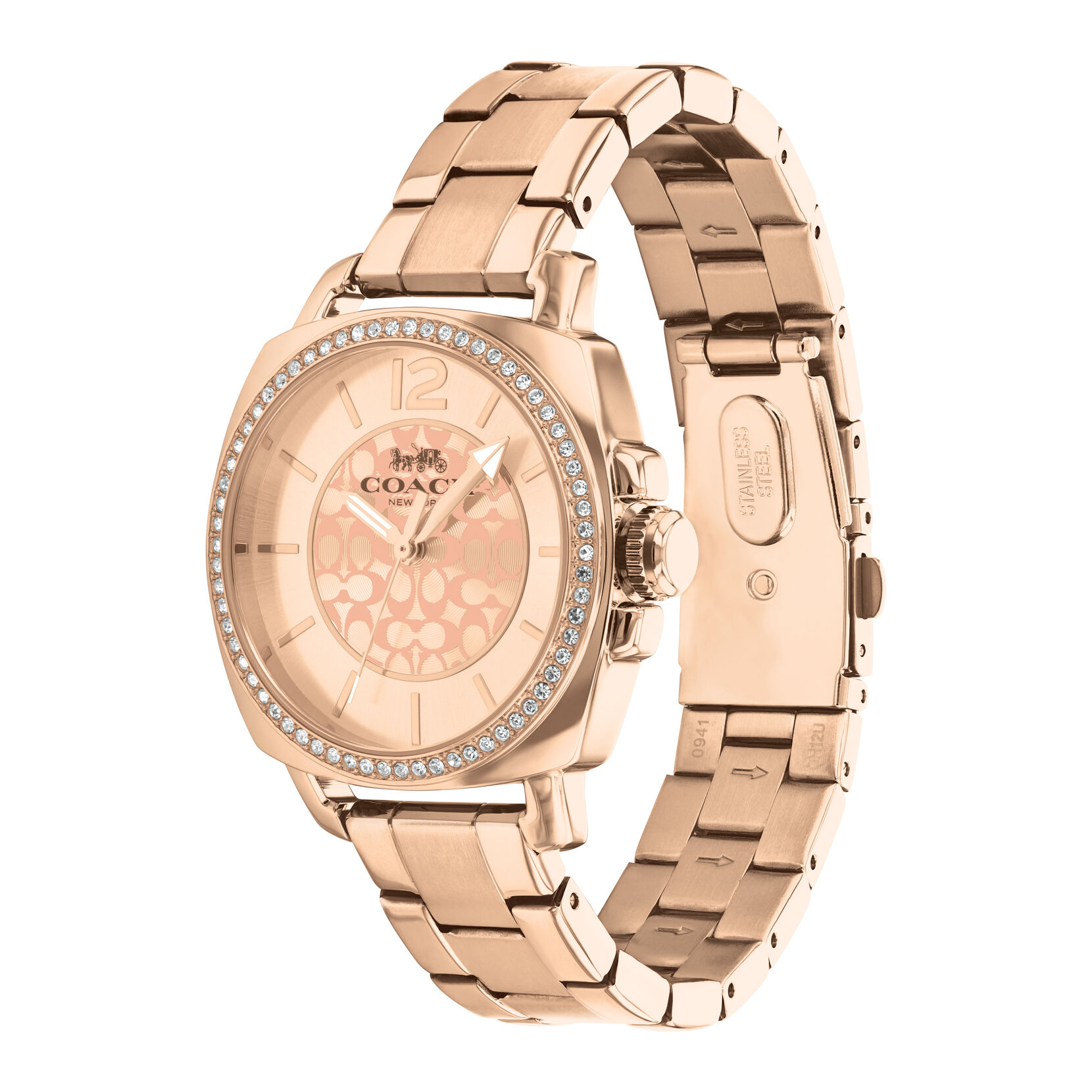 Boyfriend Crystal Women's Watch, 34mm