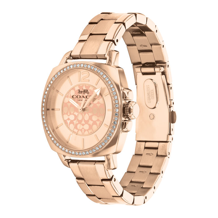 Boyfriend Crystal Women's Watch, 34mm