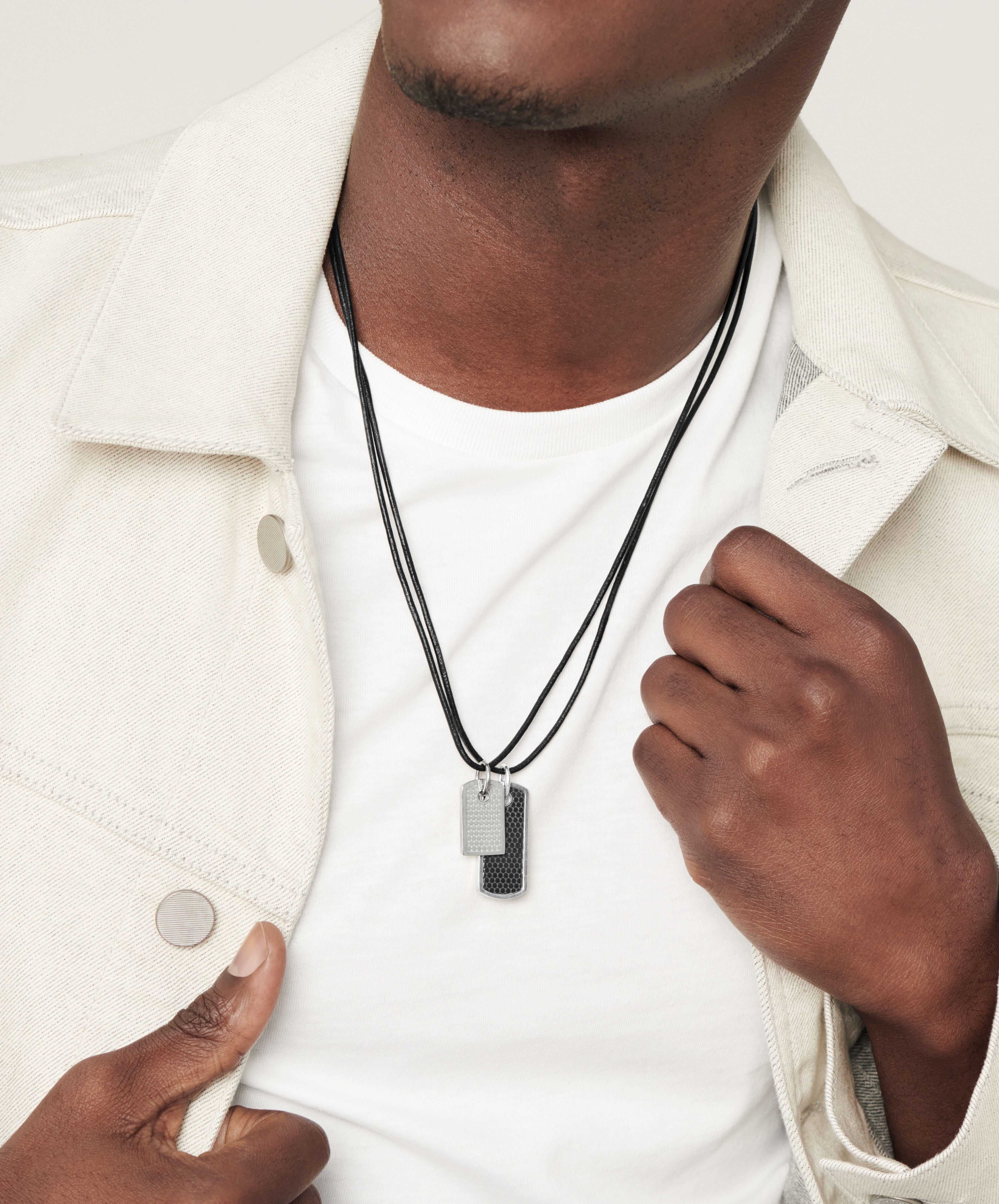 Mens necklace hotsell cord