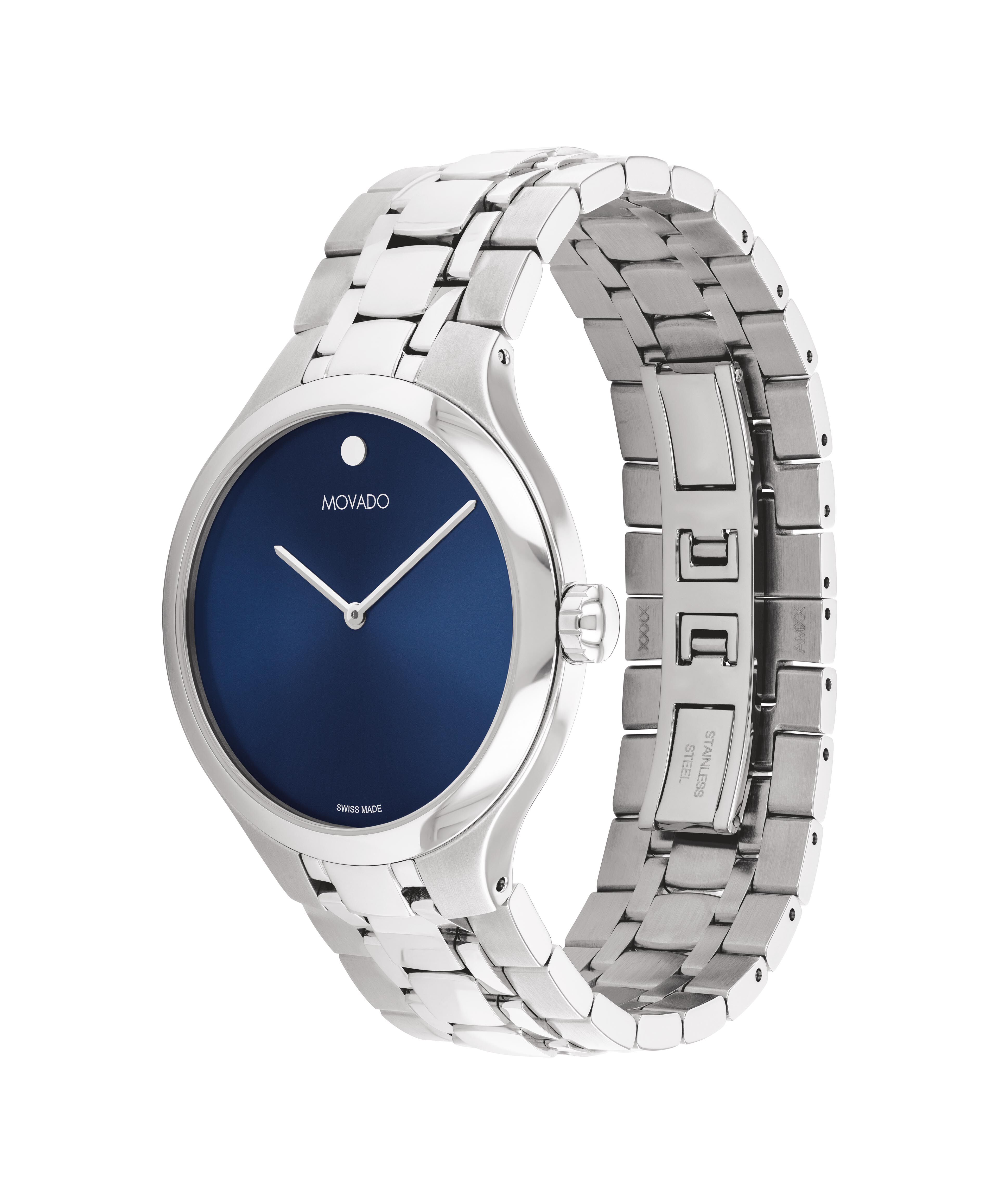 Blue face hotsell movado watches sale