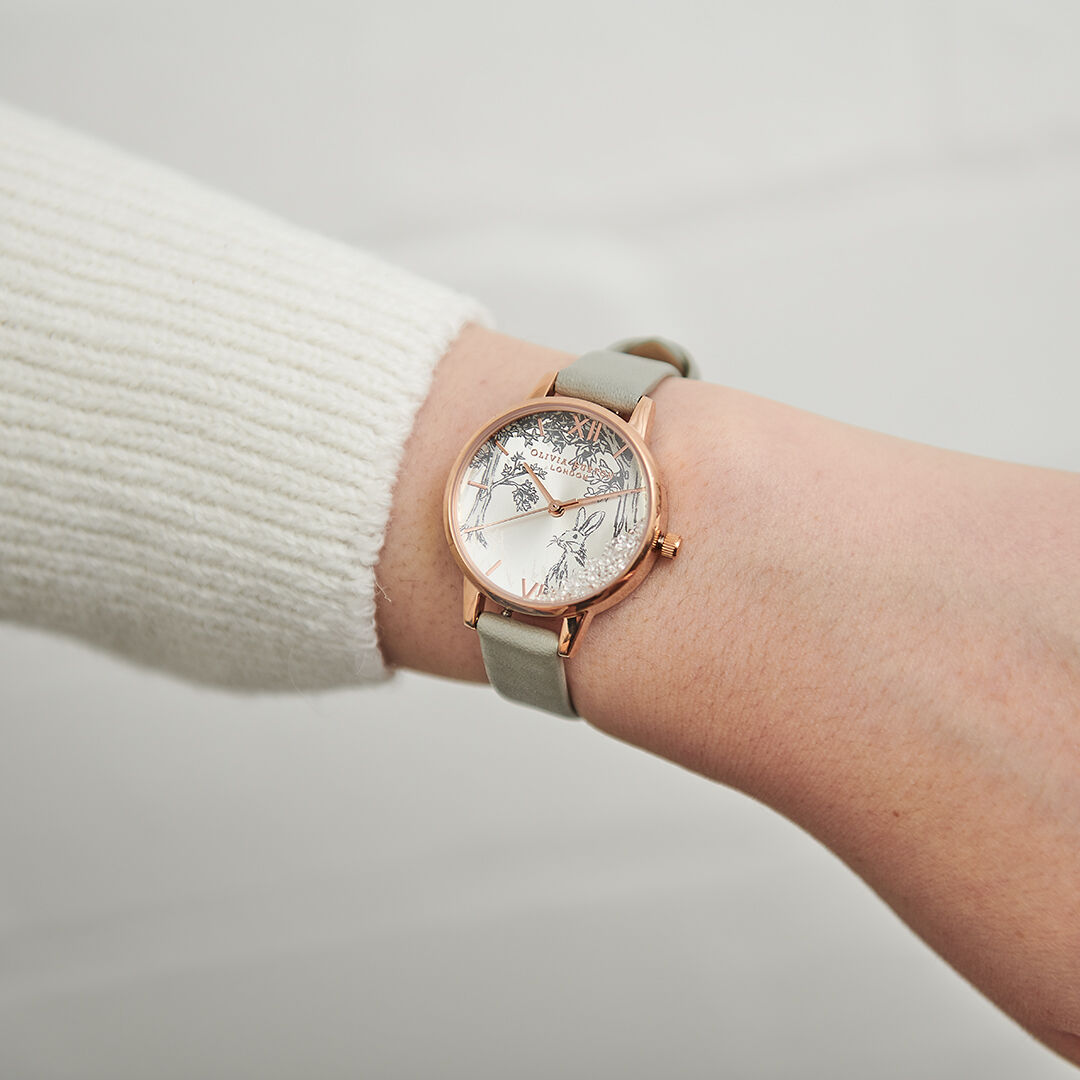 olivia burton chronograph watch