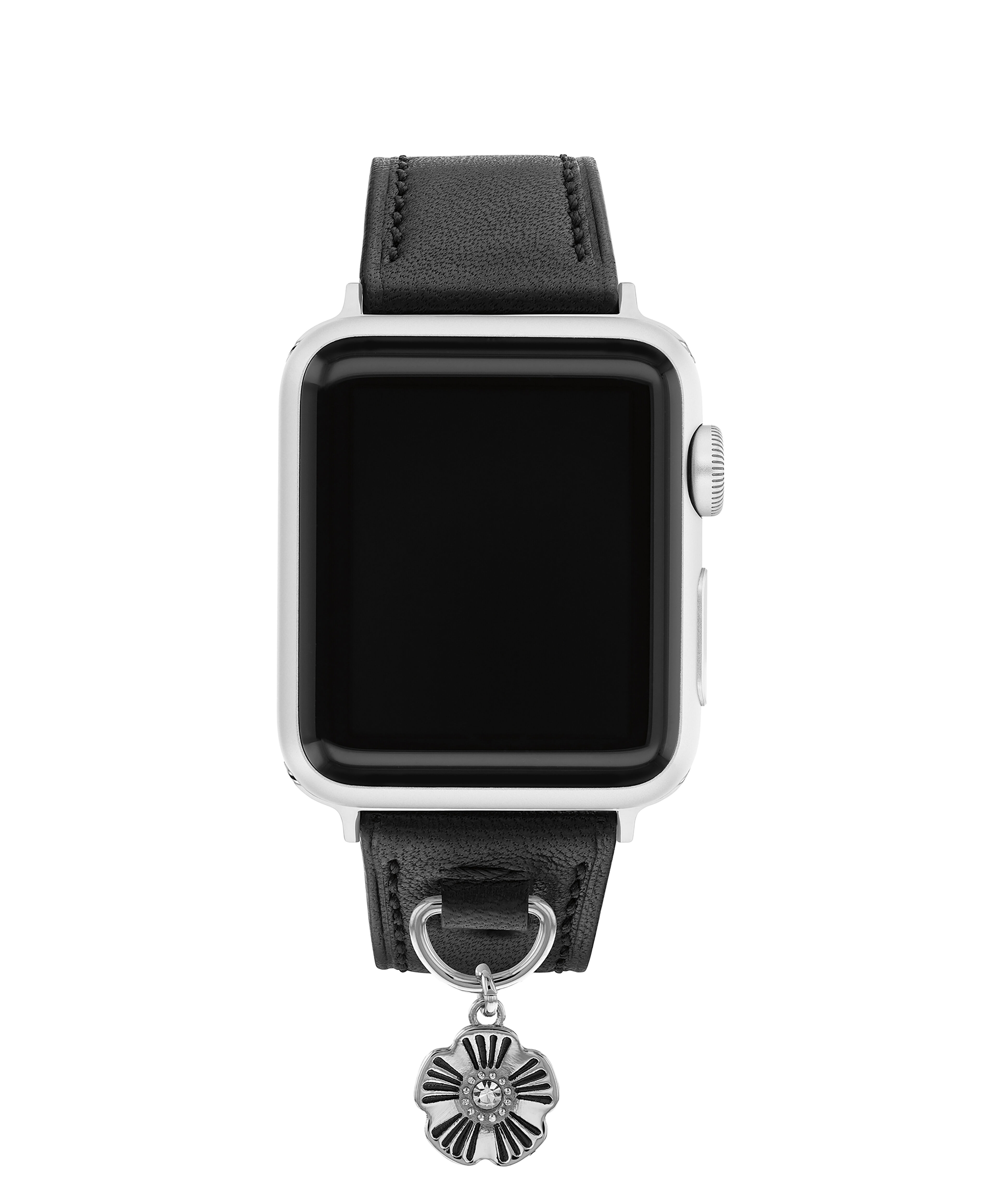 Womens black discount apple watch band
