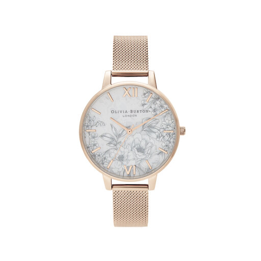 Terrazzo Florals Women's Watch, 34mm