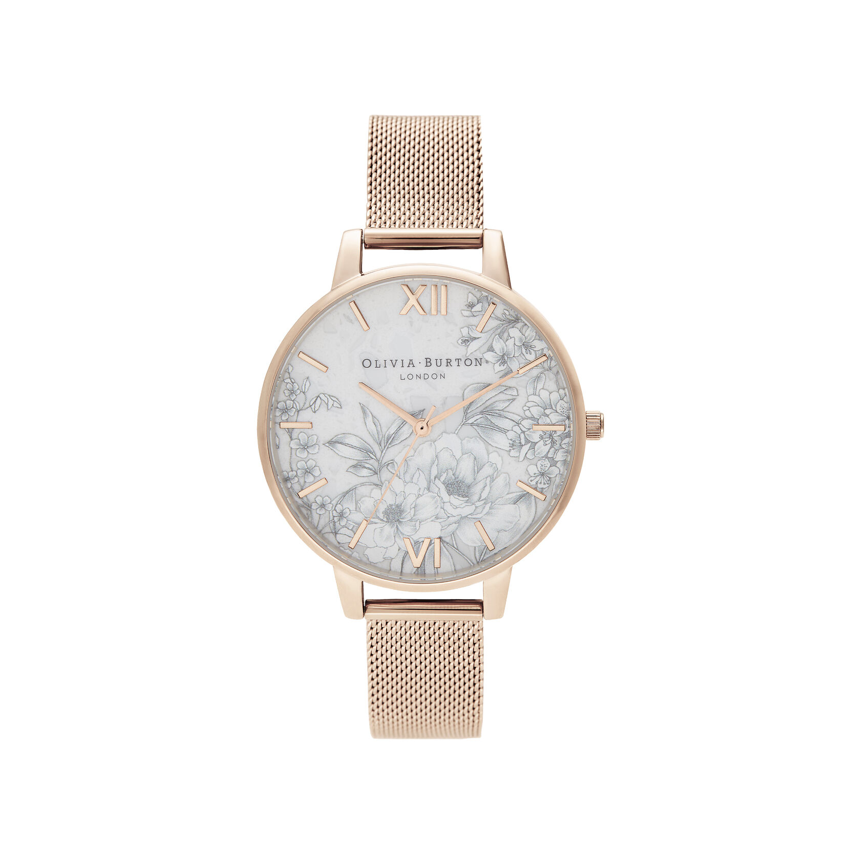 Terrazzo Florals Women's Watch, 34mm
