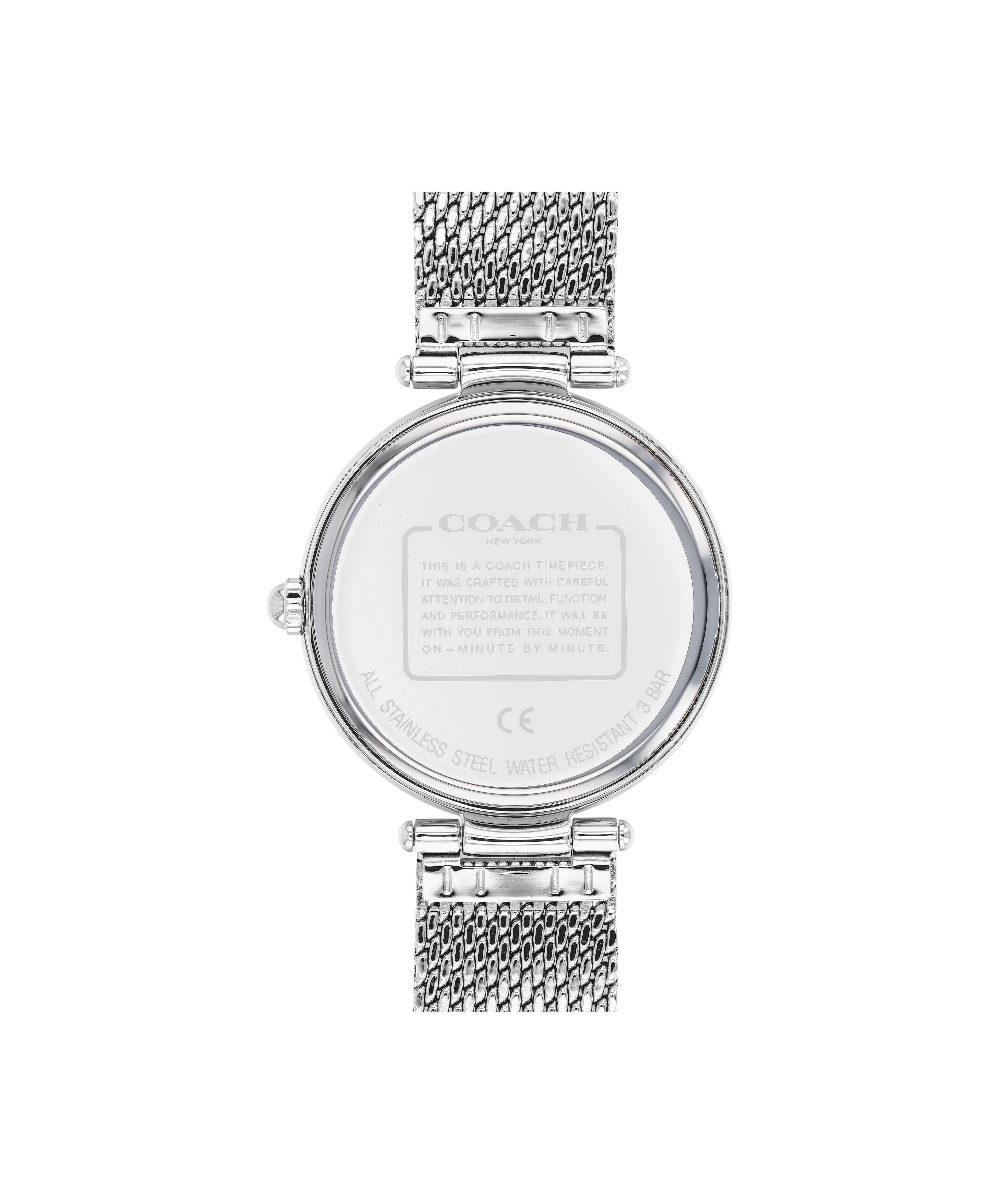 Coach Park Silver Women's Watch, 34mm | Movado Company Store