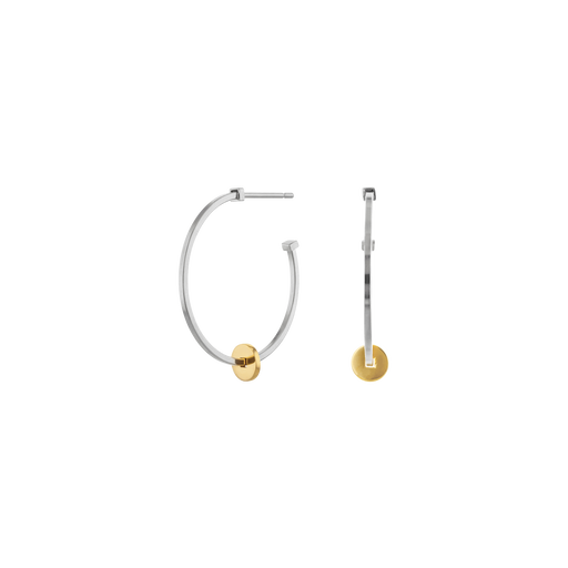 Movado Simple Hoop Earrings