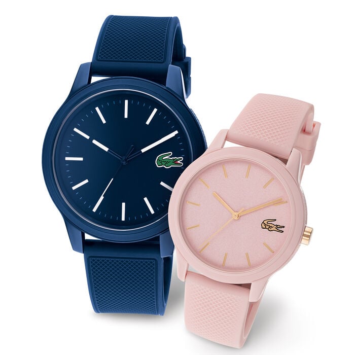 Lacoste L12.12 His and Hers Watch Gift Set, 42MM & 36MM