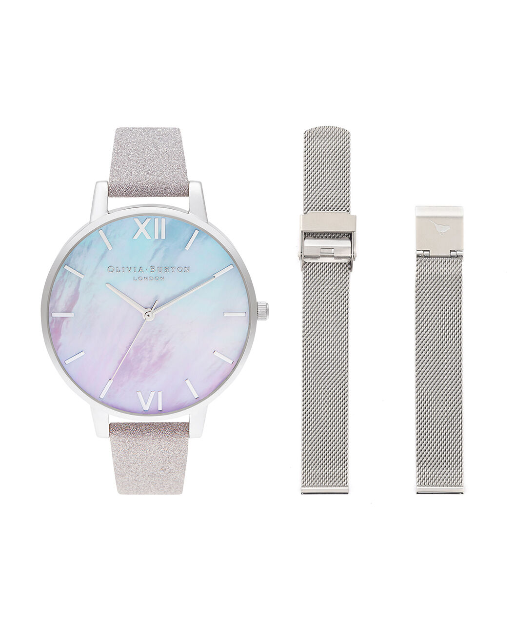 Olivia burton lilac watch hotsell