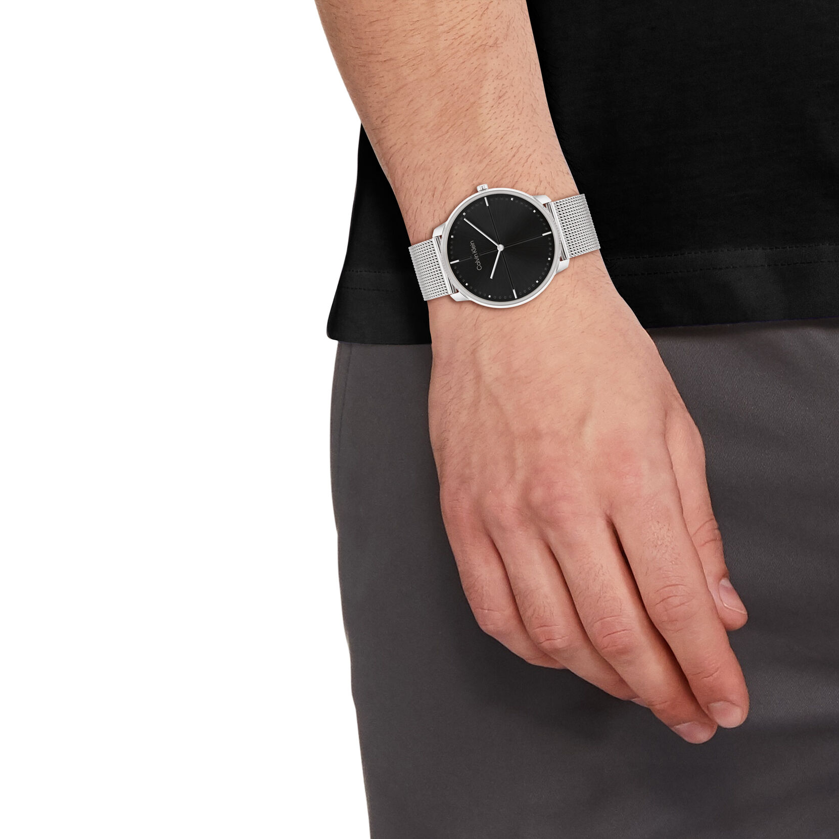 Men's Watch & Bracelet Gift Set, 40mm