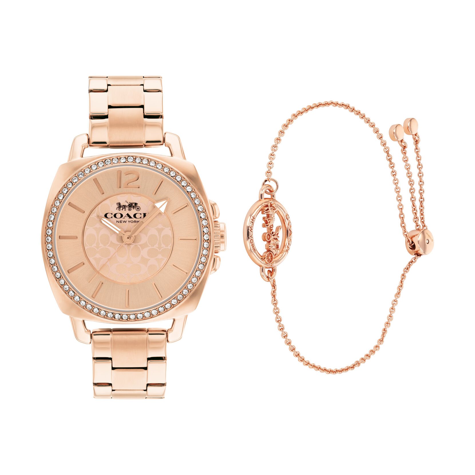 Boyfriend Women's Watch & Bracelet Gift Set, 34mm