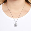 Lucky Bee Silver Locket Necklace