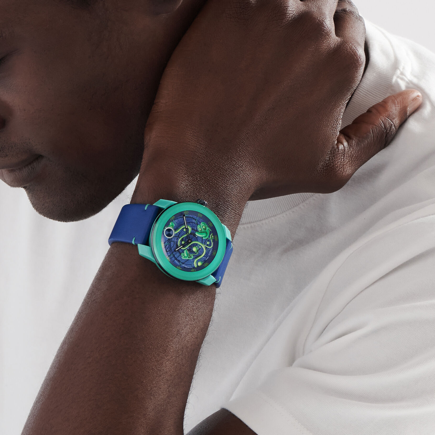 Kenny Scharf X Movado Watch, 42mm