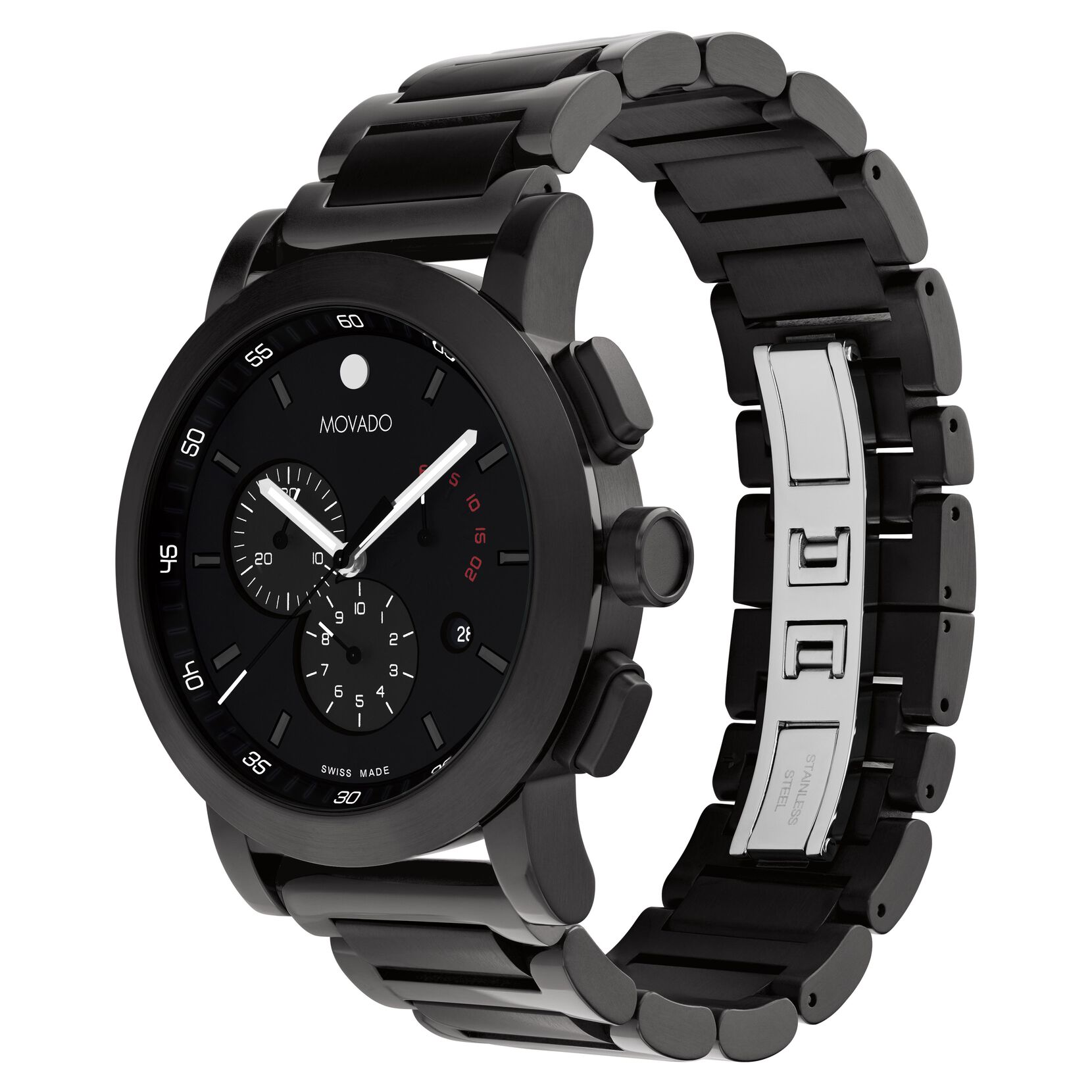 MOVADO SIGNATURE SPORT WATCH, 44MM