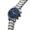 Navy Silver Men's Watch, 40mm