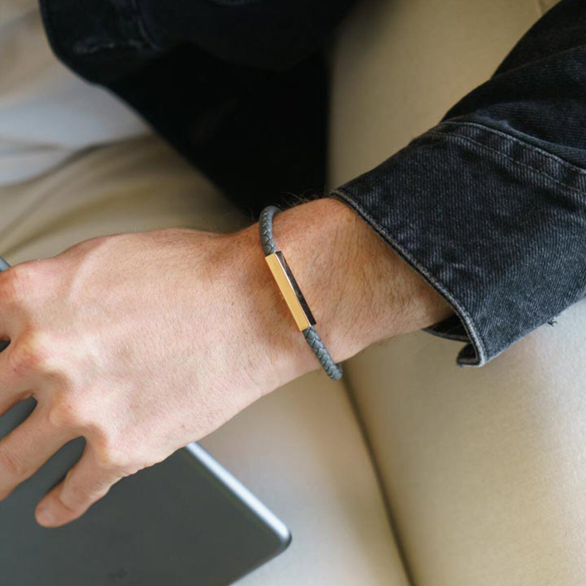 Glamlife Nail Bracelet kada Anti Tarnish Stainless Steel Silver Cuff Nail  Design Kada for Unisex, Men