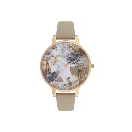 Marble Florals Women's Watch, 38mm