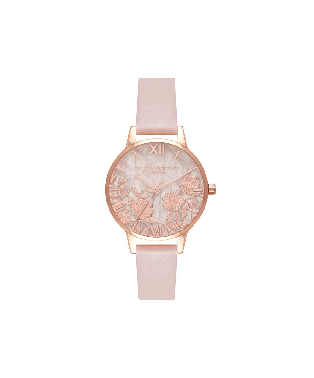 Olivia Burton Movado Company Store Ladies Semi Precious Rose
