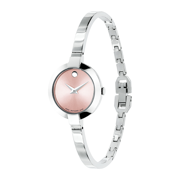 Pink movado watch hot sale