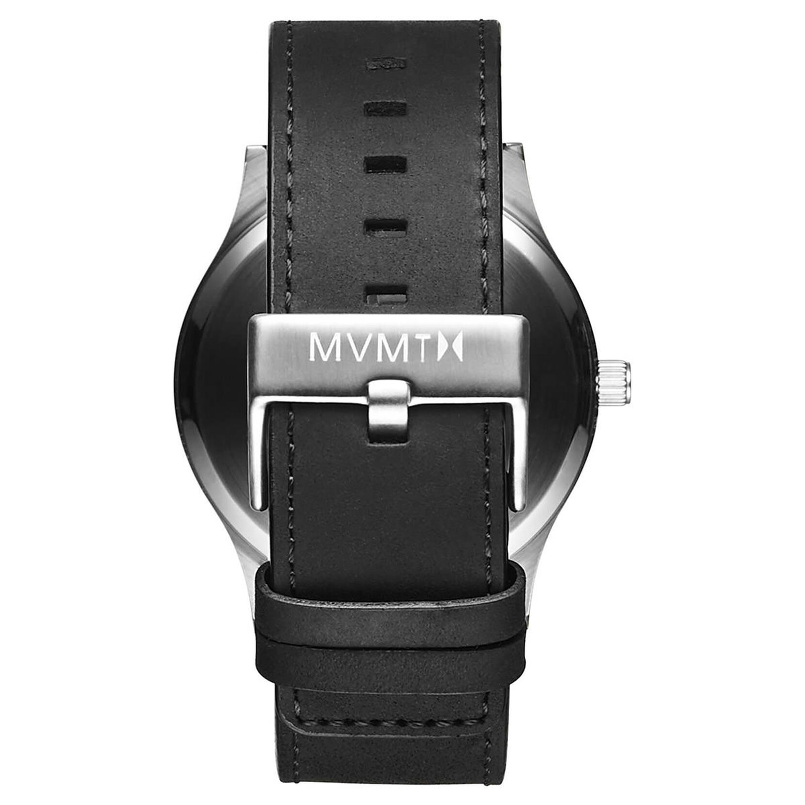 Classic Black Silver Men's Watch, 45mm