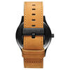 Black Tan Men's Watch, 45mm