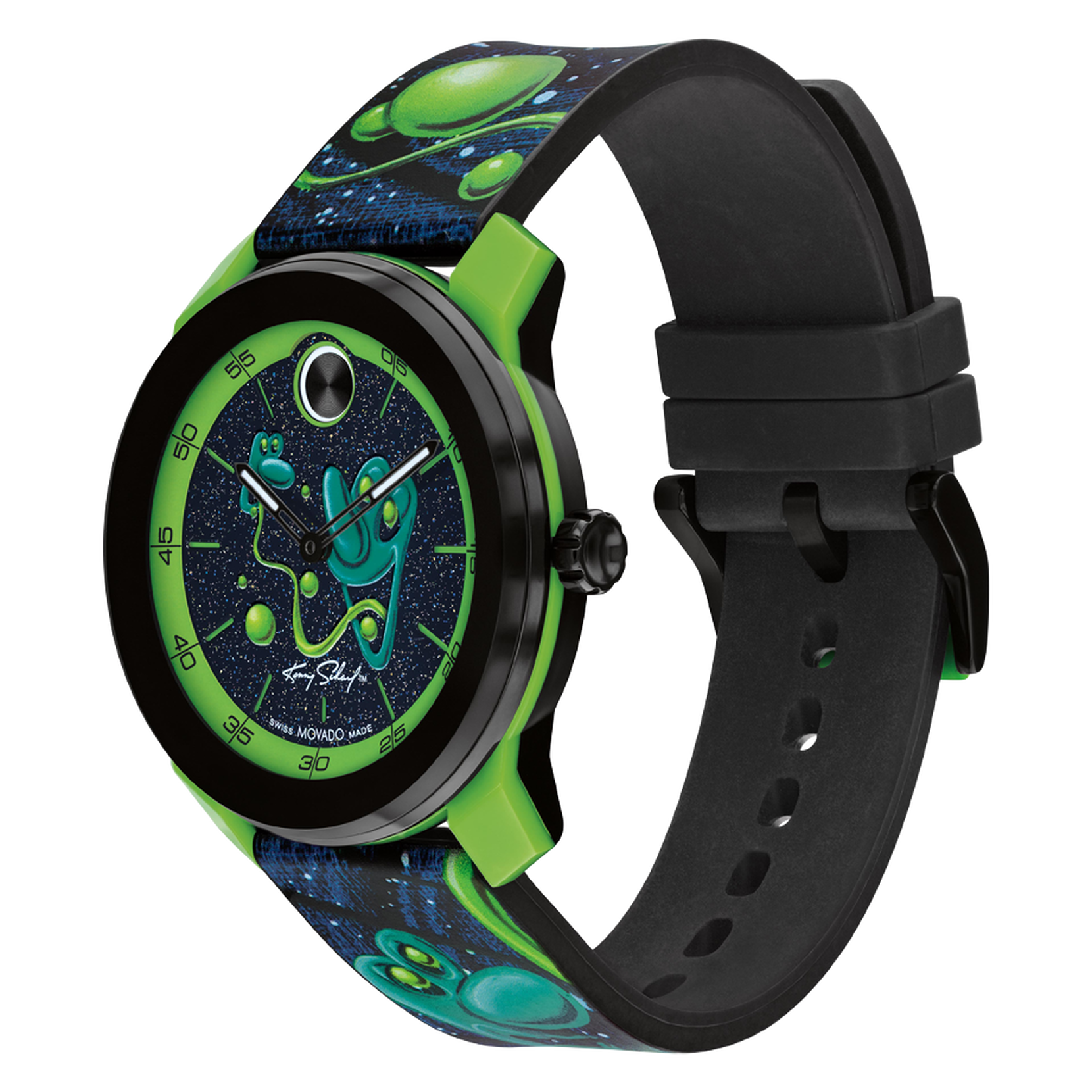 Kenny Scharf X Movado Watch, 42mm