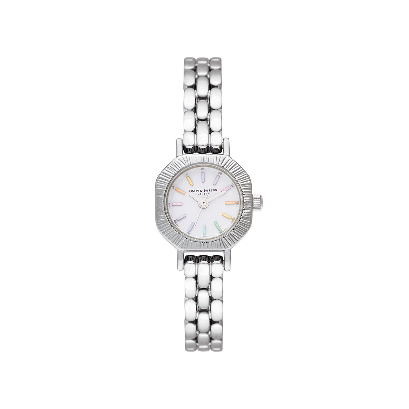 Rainbow Silver Bracelet | Olivia Burton London