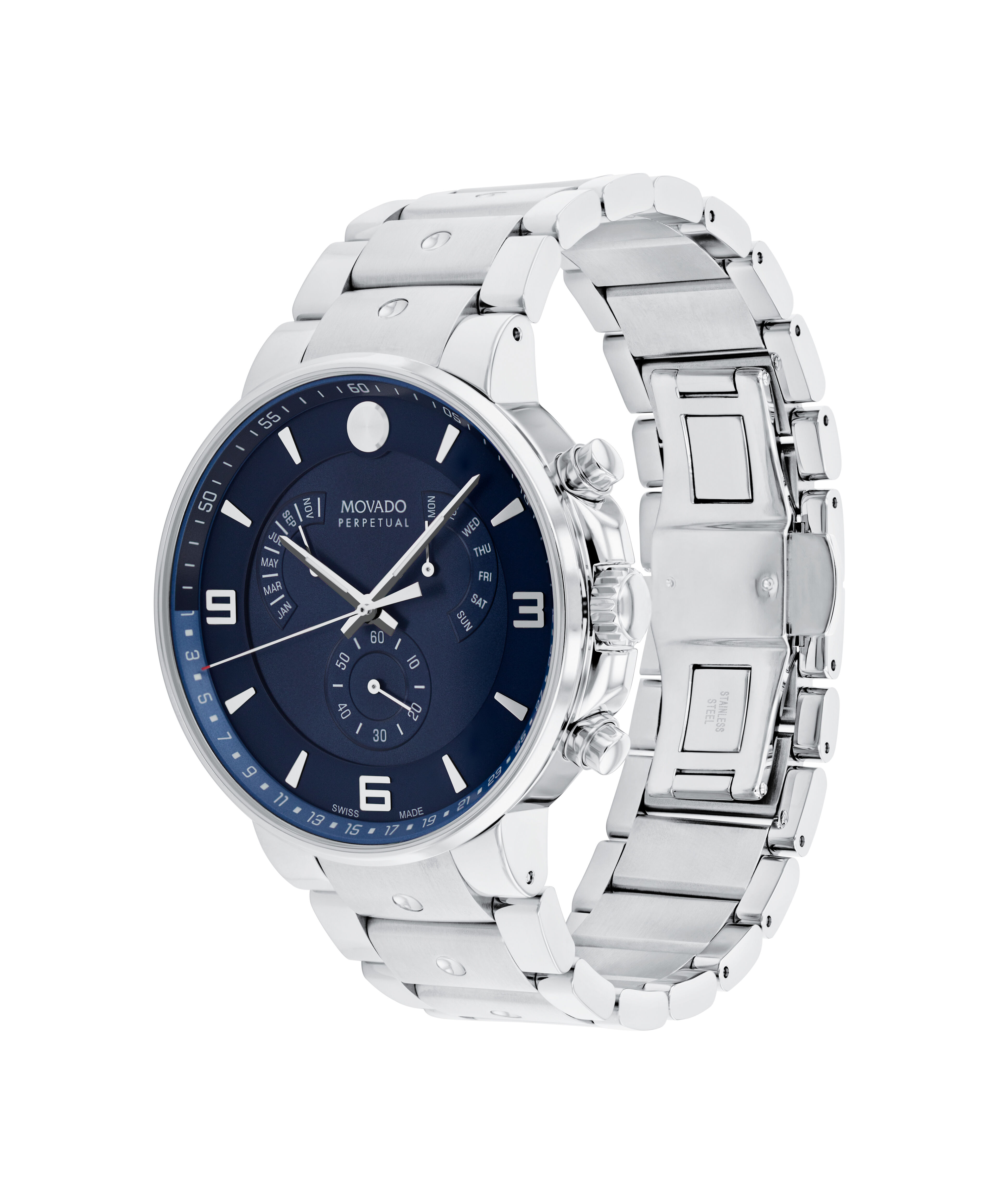 Movado pilot chronograph clearance