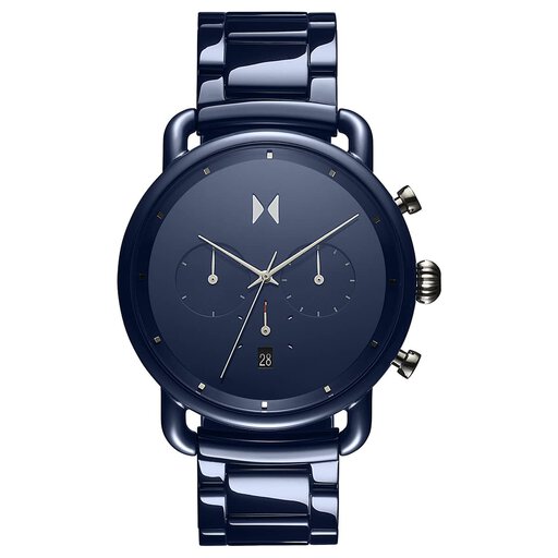 Blacktop Ceramic Men's Watch, 47mm