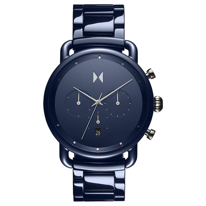 Blacktop Ceramic Men's Watch, 47mm