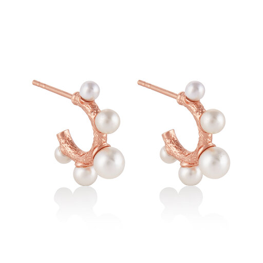 Coral Pearl Women's Hoop