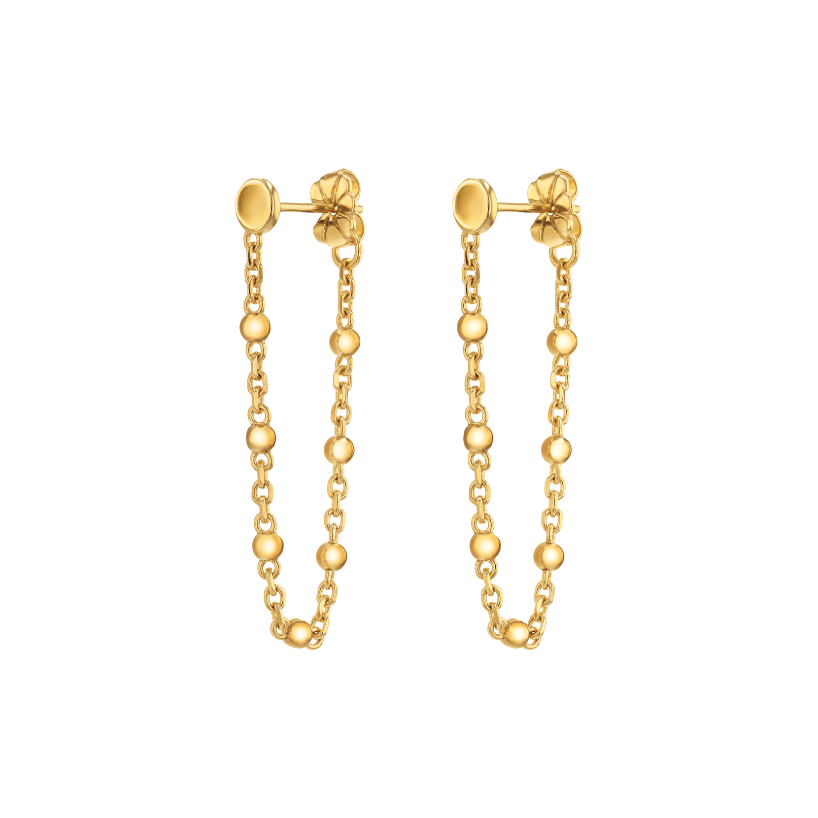 Movado Ball & Chain Earrings