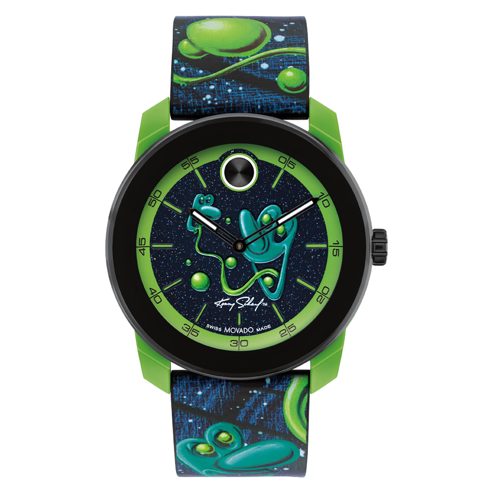 Kenny Scharf X Movado Watch, 42mm