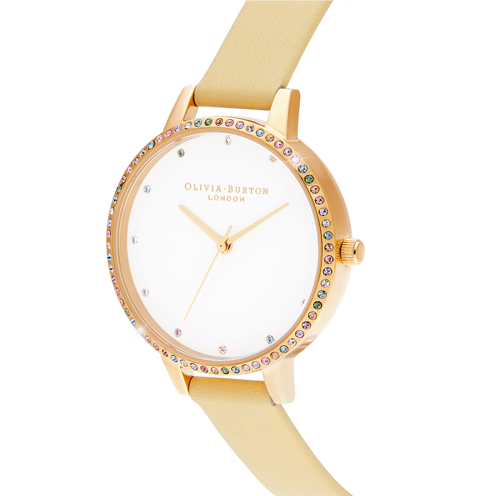 Rainbow Bezel Women's Watch, 34mm