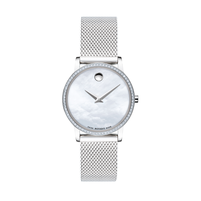 Movado ladies diamond on sale watch