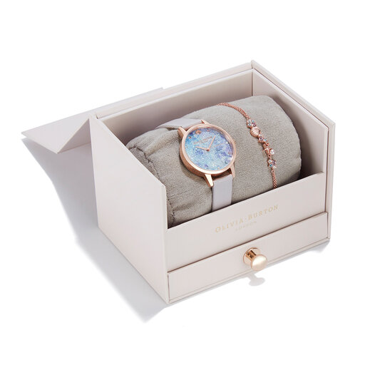 Under The Sea Women's Watch & Bracelet Gift Set, 30mm