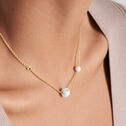 Short Signature Pearl Women's Necklace