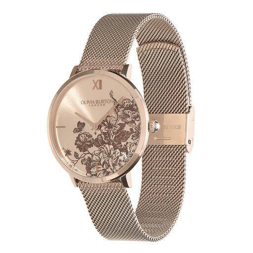 Floral Blooms Ultra Slim Women's Watch, 35mm