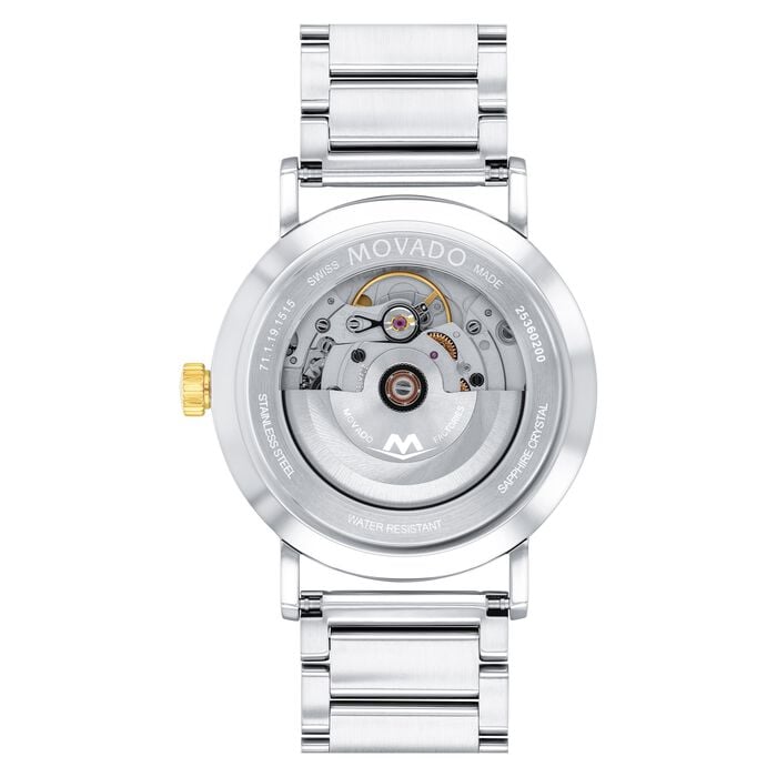 MOVADO SIGNATURE AUTOMATIC WATCH, 40MM