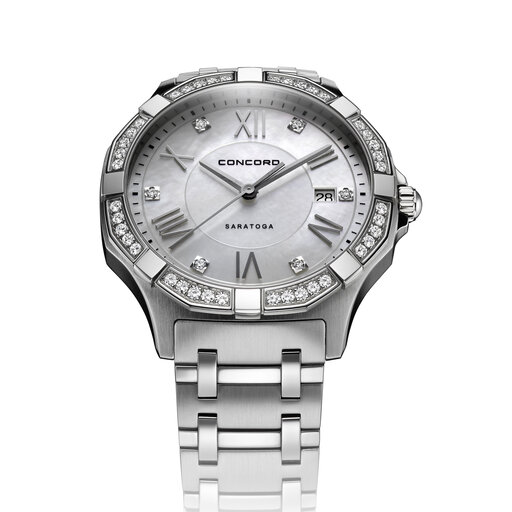 Saratoga Diamond Men's Watch, 40mm